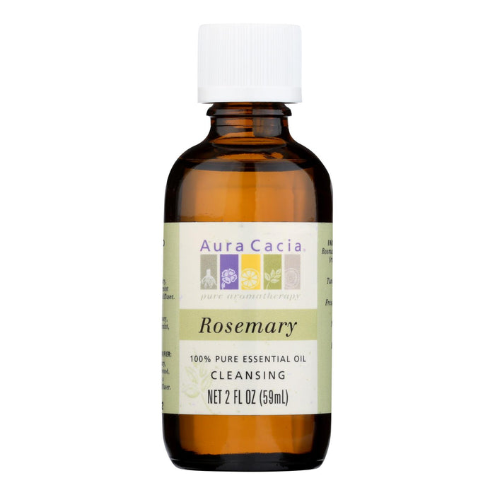 Aura Cacia - 100% Pure Essential Oil Rosemary Cleansing - 2 Oz.