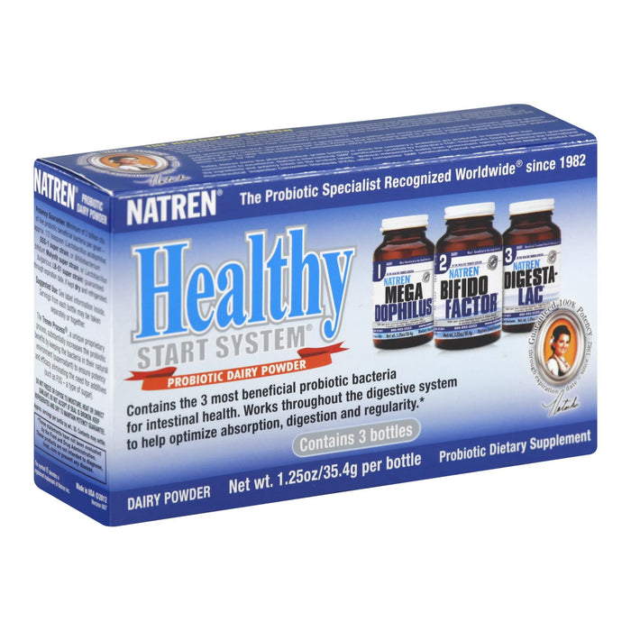 Natren Healthy Start System With Dairy - 1 Pack.