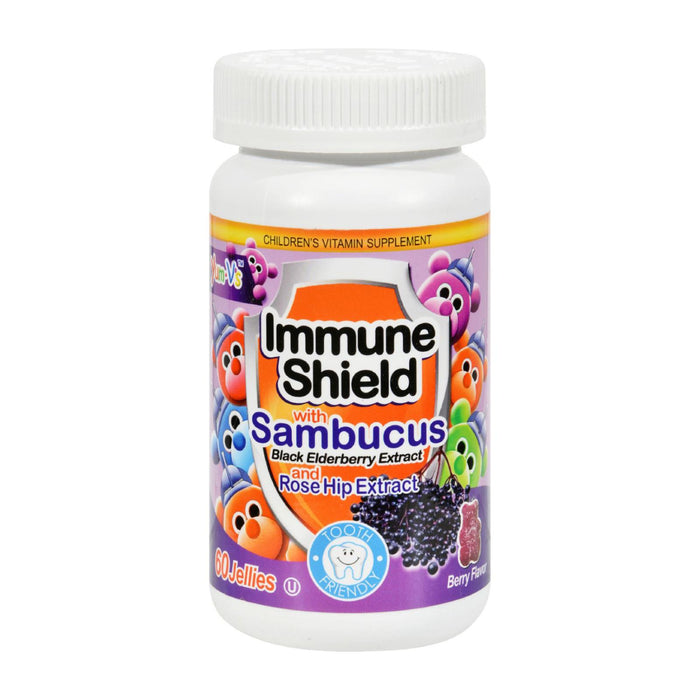 Yum V's Immune Shield With Sambucus - 60 Chews.