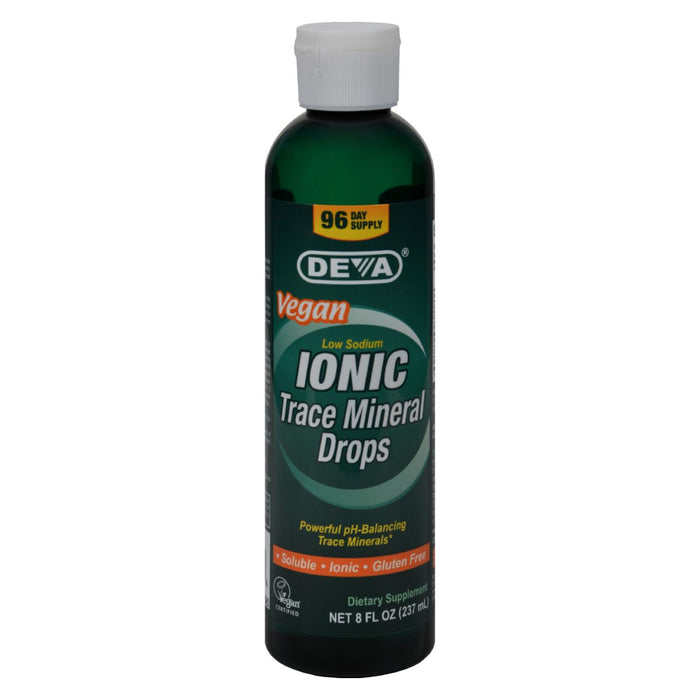 Deva Vegan Vitamins - Ionic Trace Mineral Drops - 8 Fl Oz.