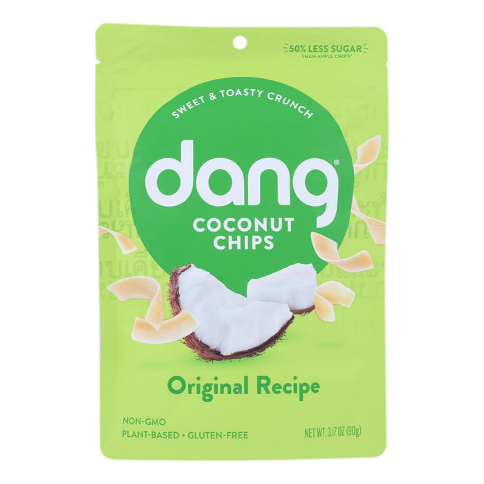 Dang - Toasted Coconut Chips - Original Recipe - Case Of 12 - 3.17 Oz