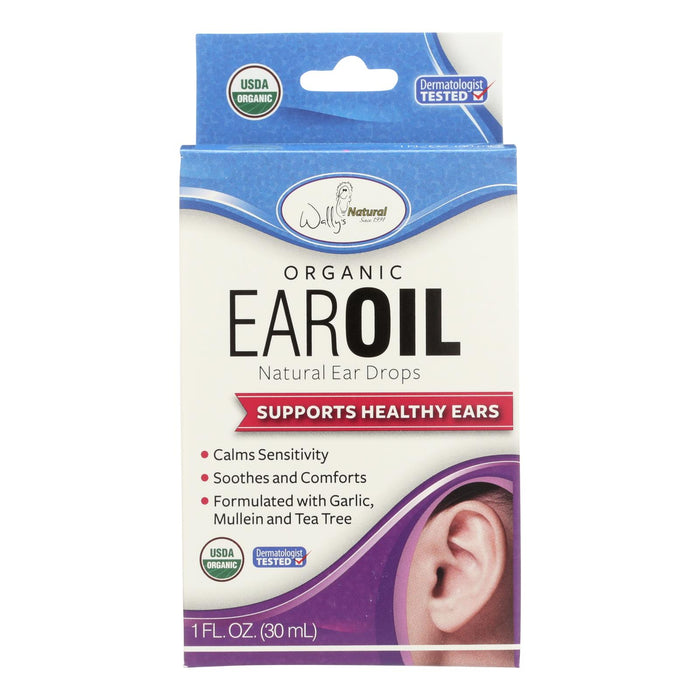 Wally's Natural Products Ear Oil - Organic - 1 Fl Oz.