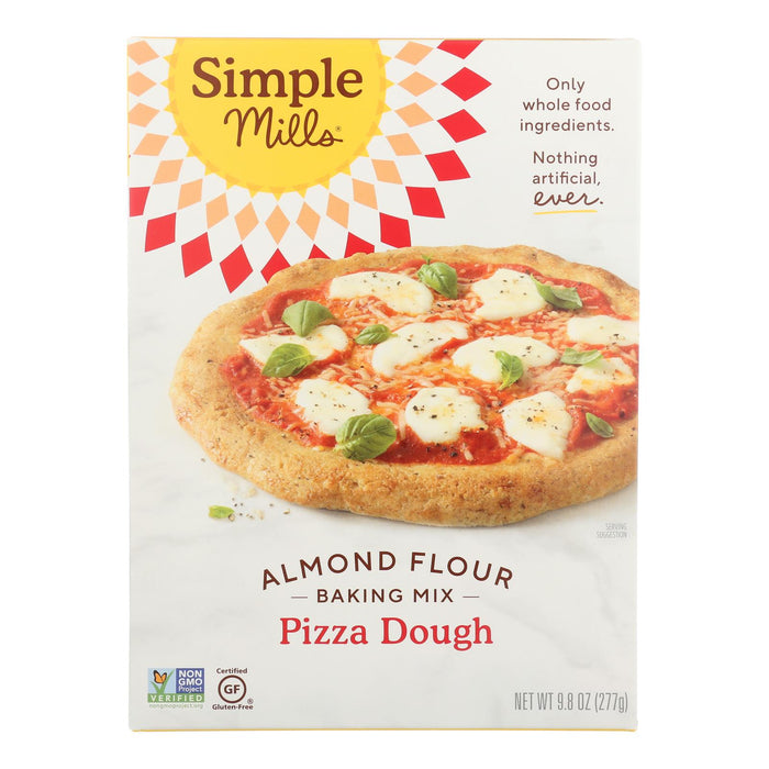 Simple Mills Almond Flour Pizza Dough Mix - Case Of 6 - 9.8 Oz