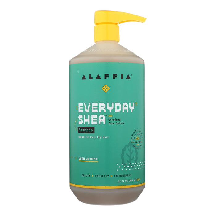 Alaffia - Shampoo - Vanilla Mint - 32 Oz