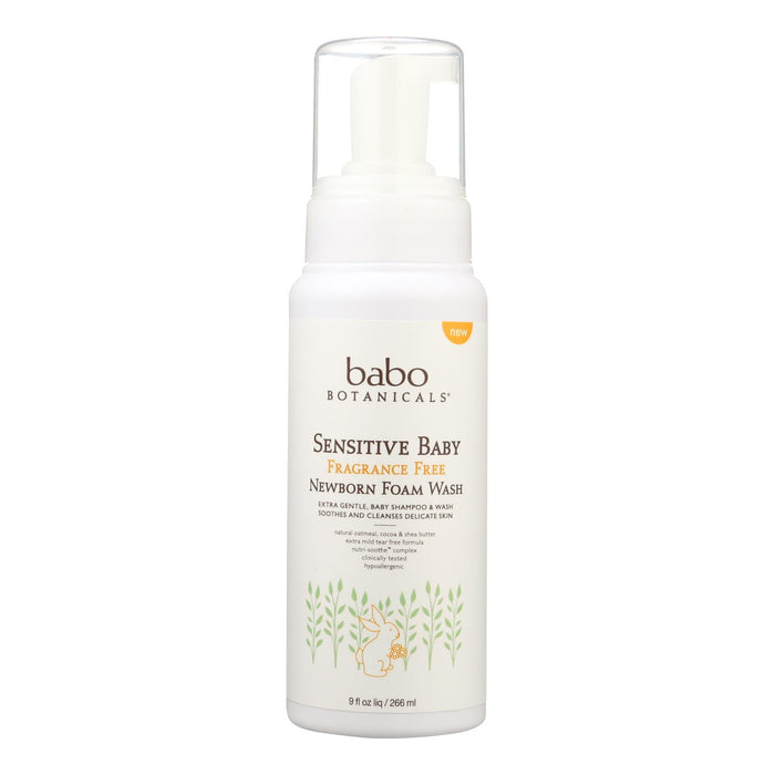 Babo Botanicals - Foaming Body Wash - Fragrance Free - 1 Each - 9 Fl Oz