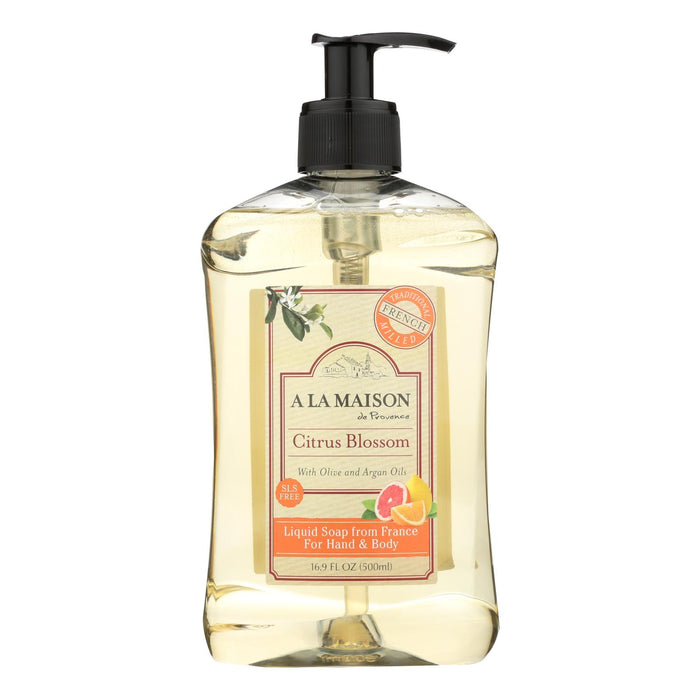 A La Maison - Liquid Hand Soap - Citrus Blossom - 16.9 Fl Oz
