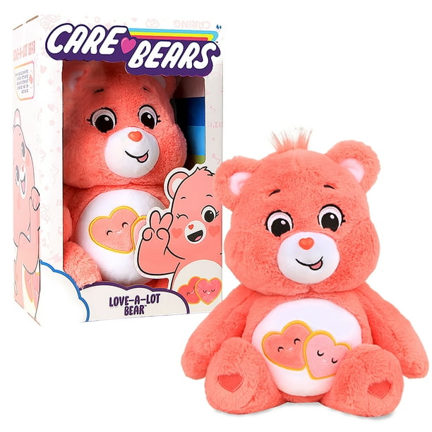 NEW 2020 Care Bears - 14" Medium Plush - Love A Lot Bear Soft Huggable Material