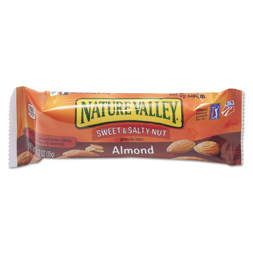 Granola Bars, Sweet And Salty Nut Almond Cereal, 1.2 Oz Bar, 16/box.