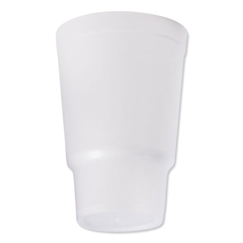 Foam Drink Cups, 32 Oz, White, 16/bag, 25 Bags/carton.