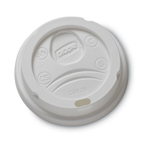 Drink-thru Lid, Fits 8oz Hot Drink Cups, Fits 8 Oz Cups, White, 1,000/carton.