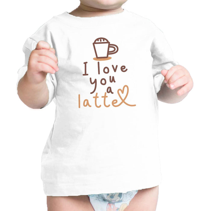 Love A Latte Baby Gift Tee.