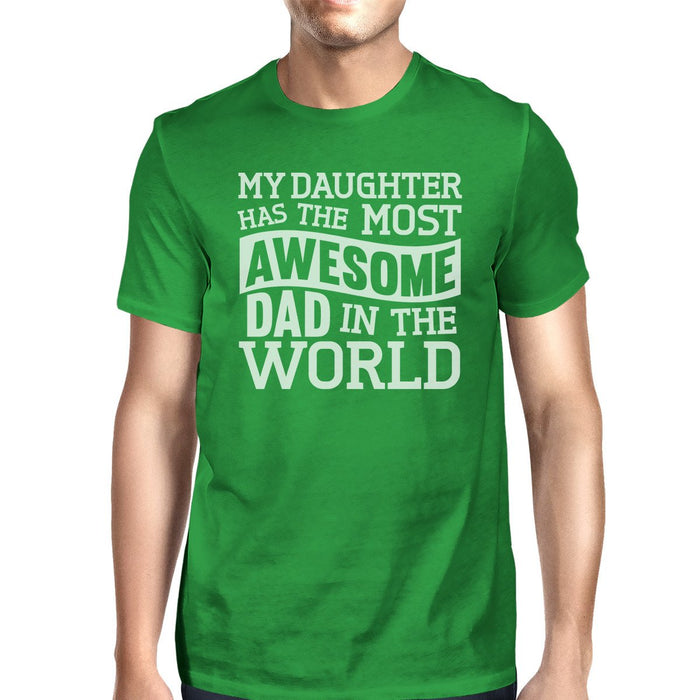 The Most Awesome Dad Men's Graphic Tee Funny Father Day Gift Ideas.