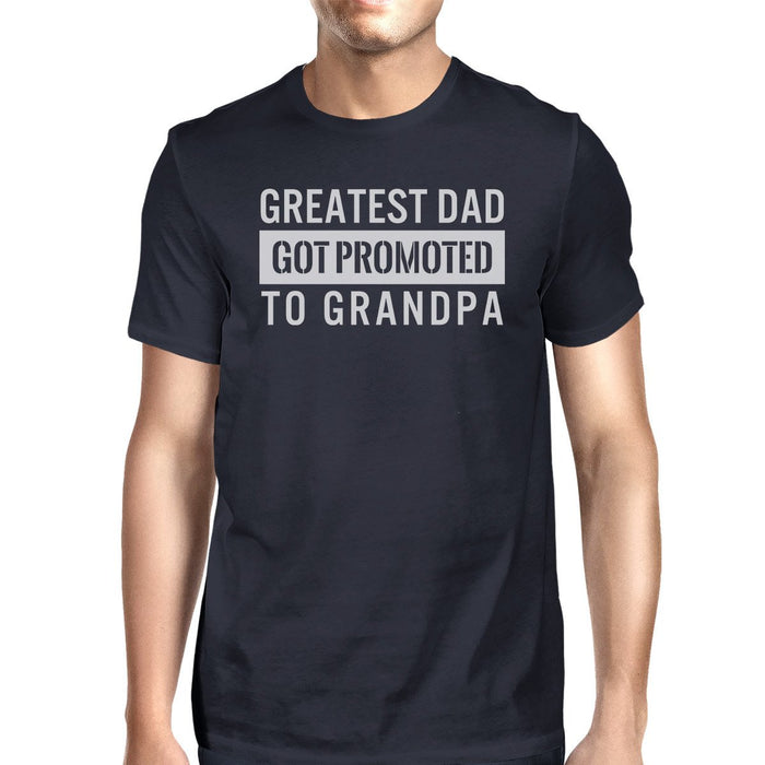 Got Promoted To Grandpa Men's Funny Graphic Shirt For Fathers Day.