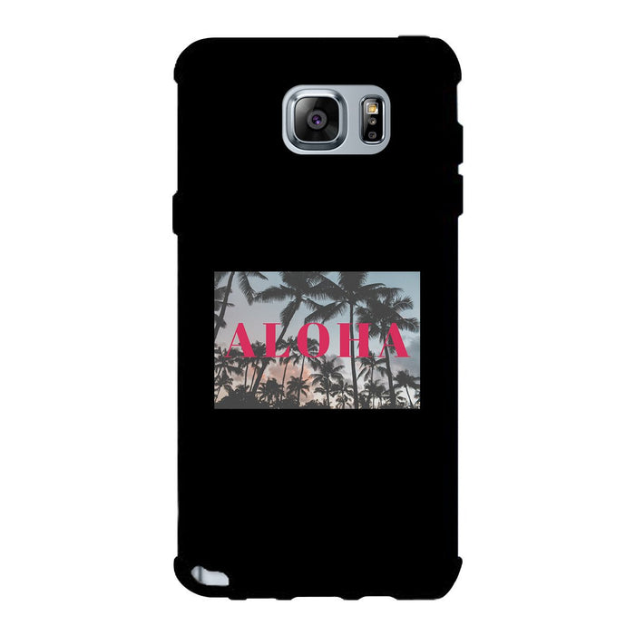 Aloha Black Phone Case.