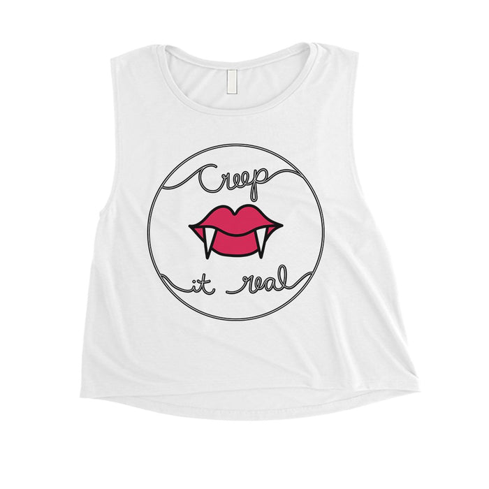 Creep It Real Womens Crop Top.