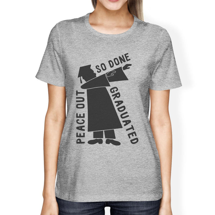 Graduated Dab Dance Womens Grey Shirt.