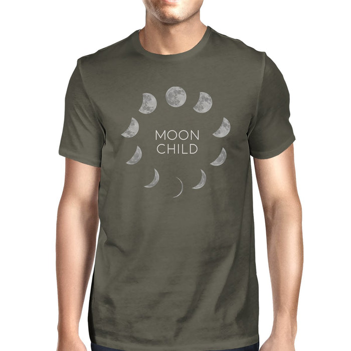 Moon Child Mens Dark Grey Shirt.