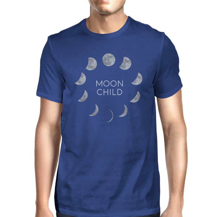 Moon Child Mens Royal Blue Shirt.