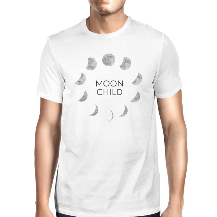 Moon Child Mens White Shirt.