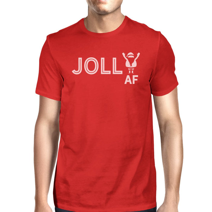 Jolly Af Mens Red Shirt.