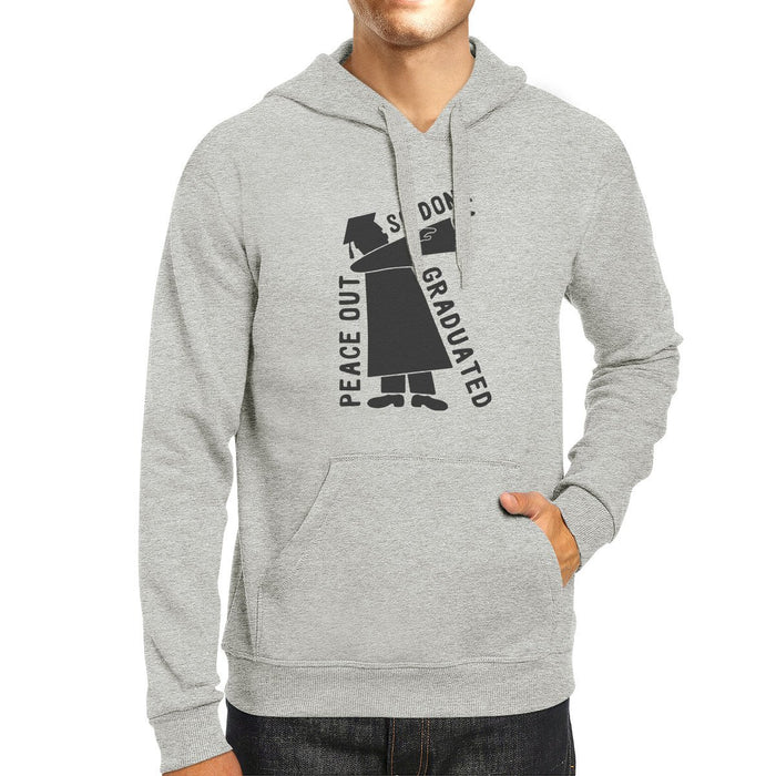 Graduated Dab Dance Grey Hoodie.