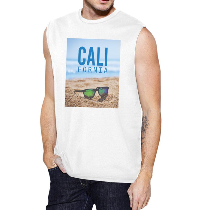 California Beach Sunglasses Mens Lightweight Summer Muscle Top.