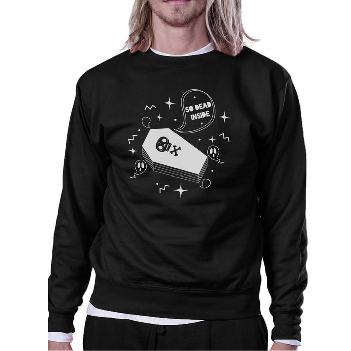 So Dead Inside Coffin Black SweatShirt.