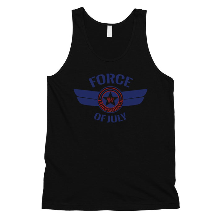 Force Of July Mens US Army Tank Top Workout Gift For 4th of July.