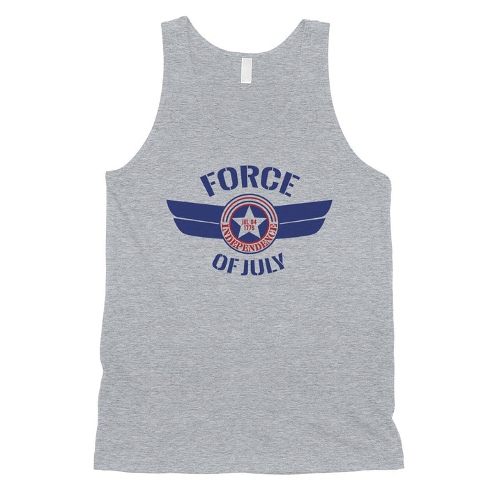 Force Of July Mens US Army Tank Top Workout Gift For 4th of July.