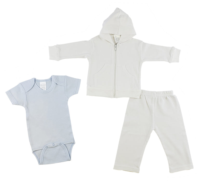 Infant Sweatshirt, Onezie And Pants - 3 Pc Set.