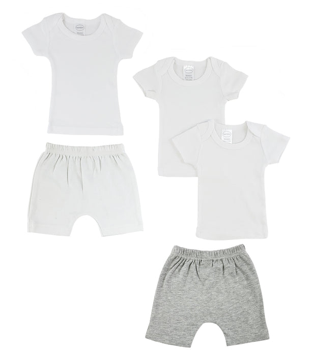 Infant T-shirts And Shorts.