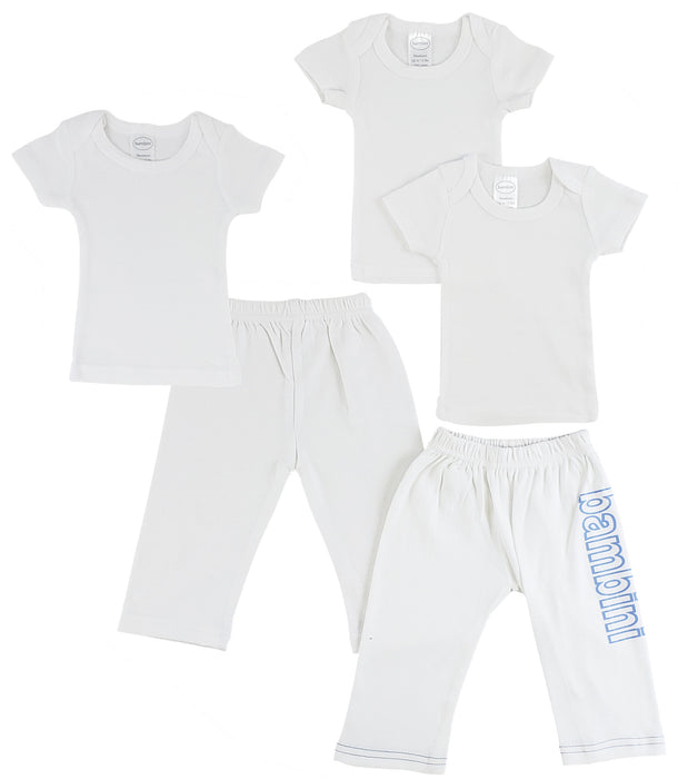 Infant T-shirts And Track Sweatpants.