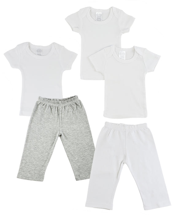 Infant T-shirts And Track Sweatpants.