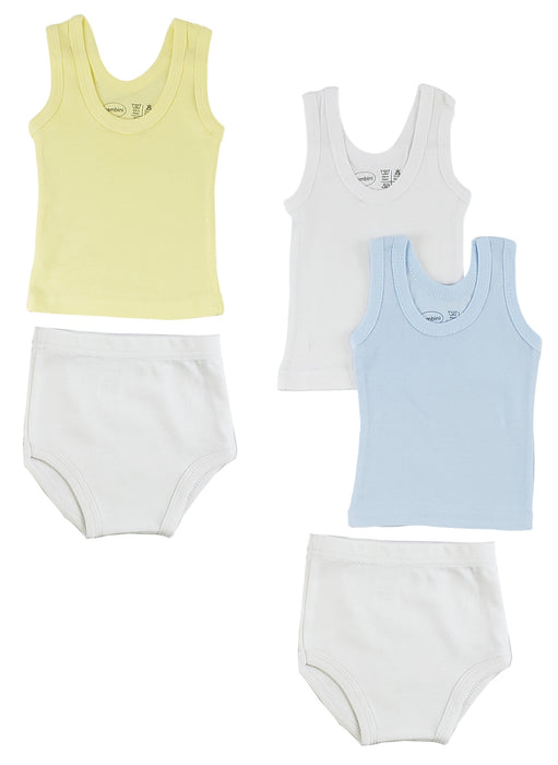 Boys Tank Tops And Training Pants.