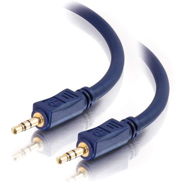 C2G 3ft Velocity 3.5mm M/M Stereo Audio Cable.