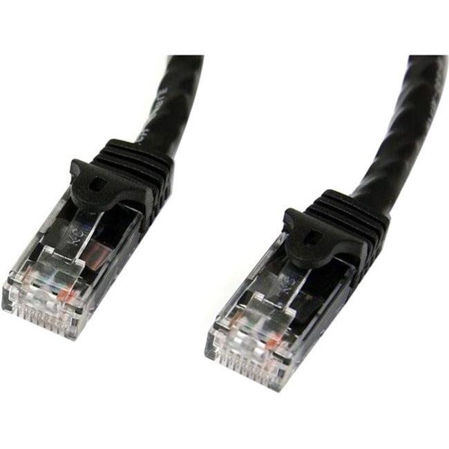 StarTech.com 5 ft Black Gigabit Snagless RJ45 UTP Cat6 Patch Cable - 5ft Patch Cord.