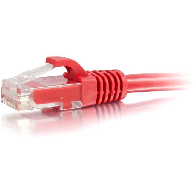 C2G-6ft Cat6 Snagless Unshielded (UTP) Network Patch Cable - Red.