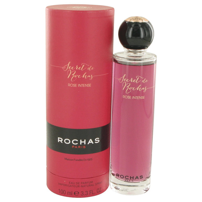 Secret De Rochas Rose Intense by Rochas Eau De Parfum Spray 3.3 oz for Women.