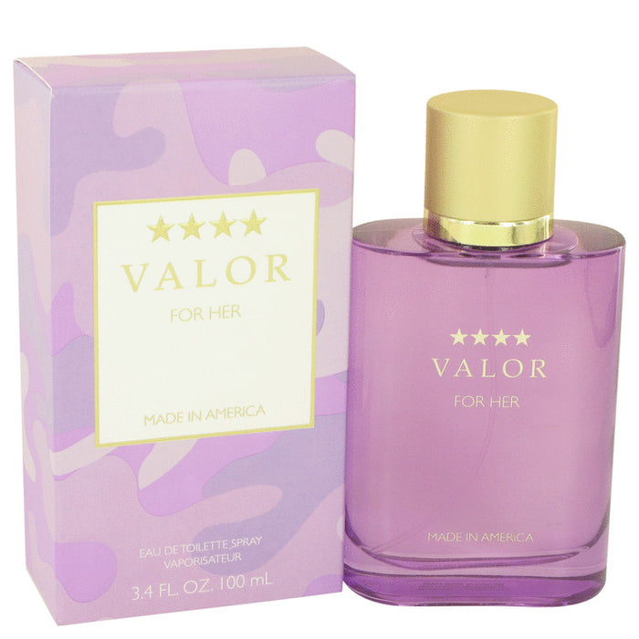 Valor by Dana Eau De Toilette Spray 3.4 oz for Women.