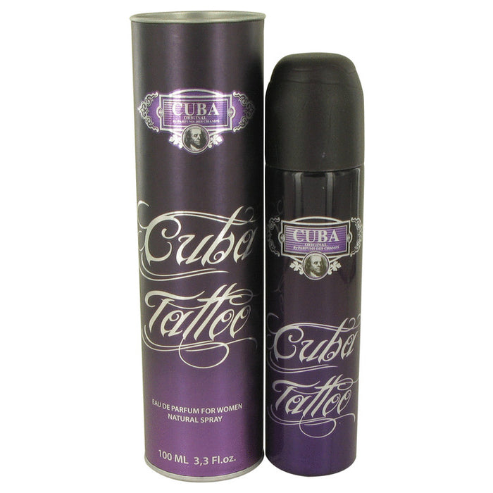 Cuba Tattoo by Fragluxe Eau De Parfum Spray for Women