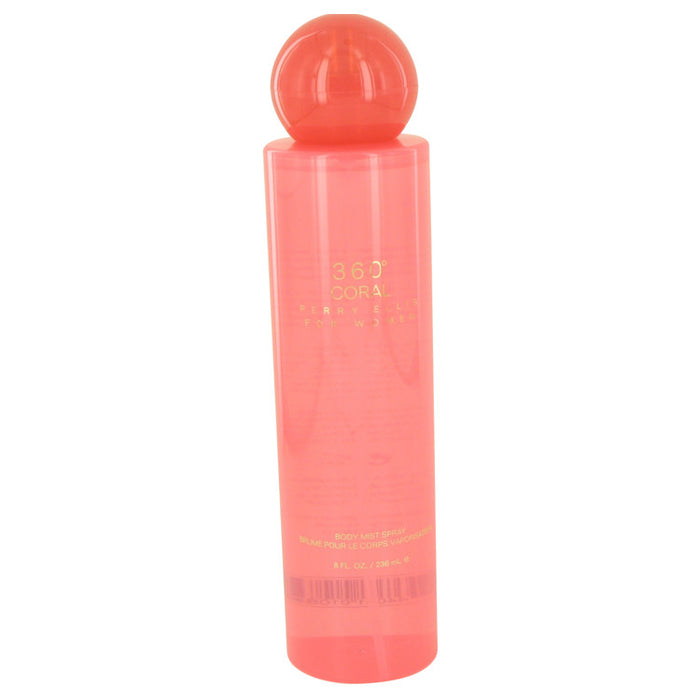 Perry Ellis 360 Coral by Perry Ellis Body Mist 8 oz for Women.