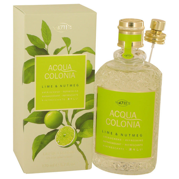 4711 Acqua Colonia Lime & Nutmeg by Maurer & Wirtz Eau De Cologne Spray 5.7 oz for Women