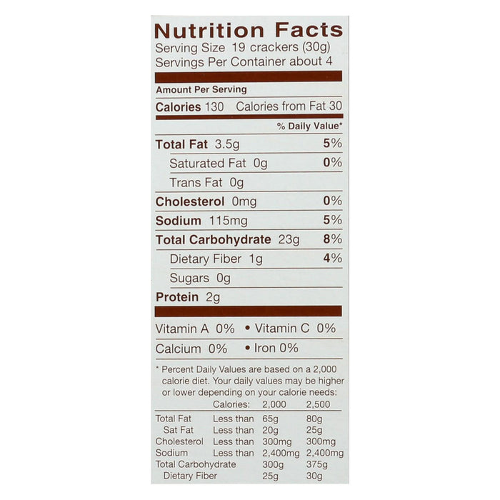 Blue Diamond - Nut Thins - Pecan - Case Of 12 - 4.25 Oz