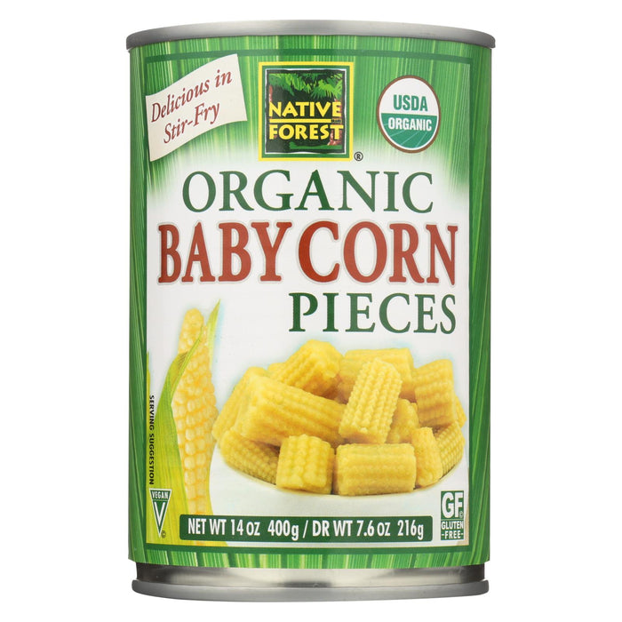 Native Forest Organic Cut Baby - Corn - Case Of 6 - 14 Oz