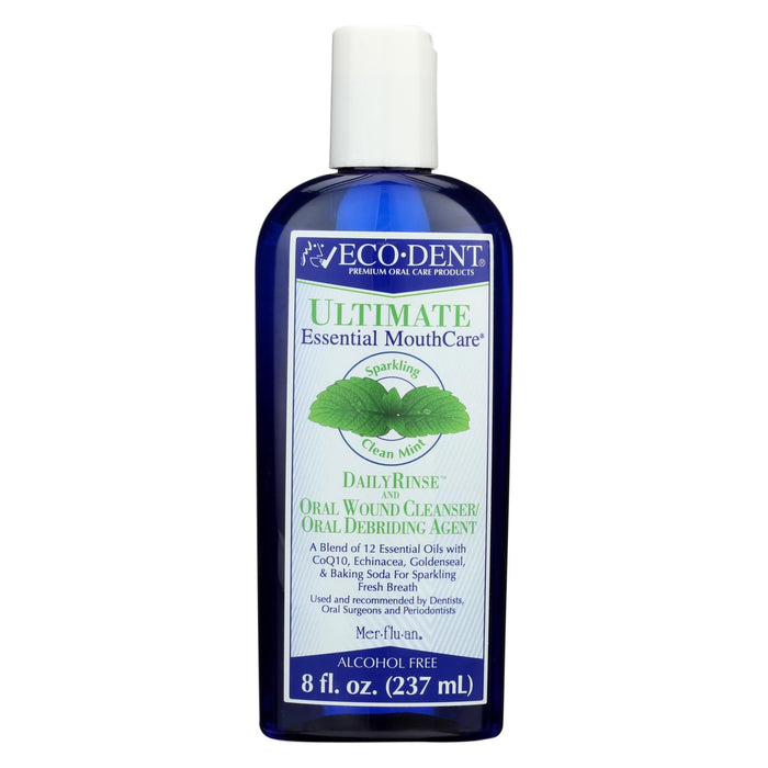 Eco-dent Dailyrinse Mouthrinse - Mint - 8 Oz.