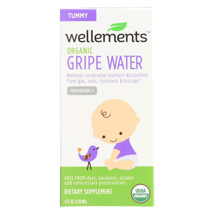 Wellements Gripe Water For Colic - 4 Fl Oz.