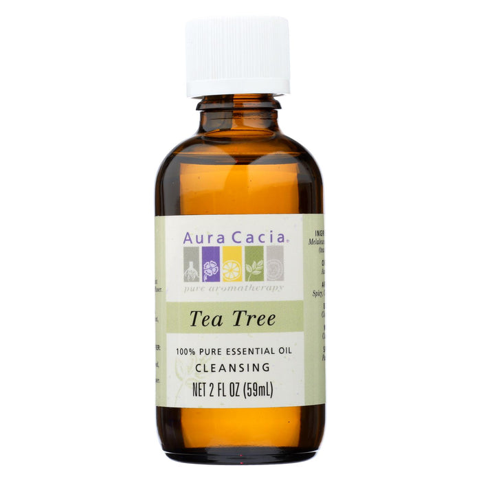 Aura Cacia - 100% Pure Essential Oil Tea Tree Cleansing - 2 Oz.