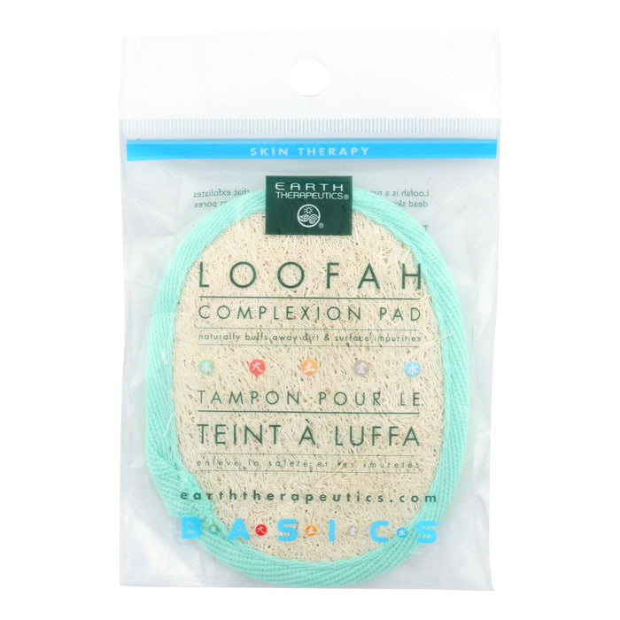 Earth Therapeutics Loofah Complexion Pad - 1 Pad.