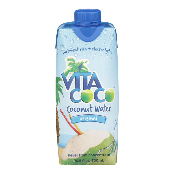 Vita Coco Coconut Water - Pure - Case Of 12 - 500 Ml.