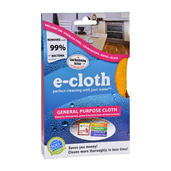 E-cloth General Purpose Cloth 12.5" X 12.5" Inches - 1 Cloth.